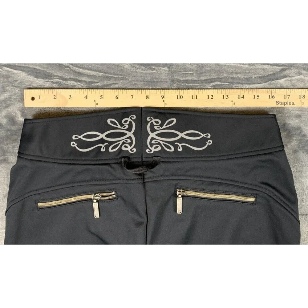 Athleta Women’s Size 10P Black Ski Snowboard Soft Shell Lined Pants - Picture 12 of 14
